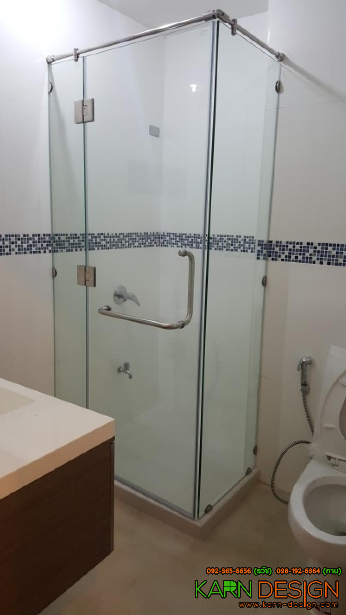 ขอบคุณ คุณจ้ากับฉากกั้นห้องน้ำ 4 ชุด ขอบคุณ คุณจ้ากับฉากกั้นห้องน้ำ 4 ชุด